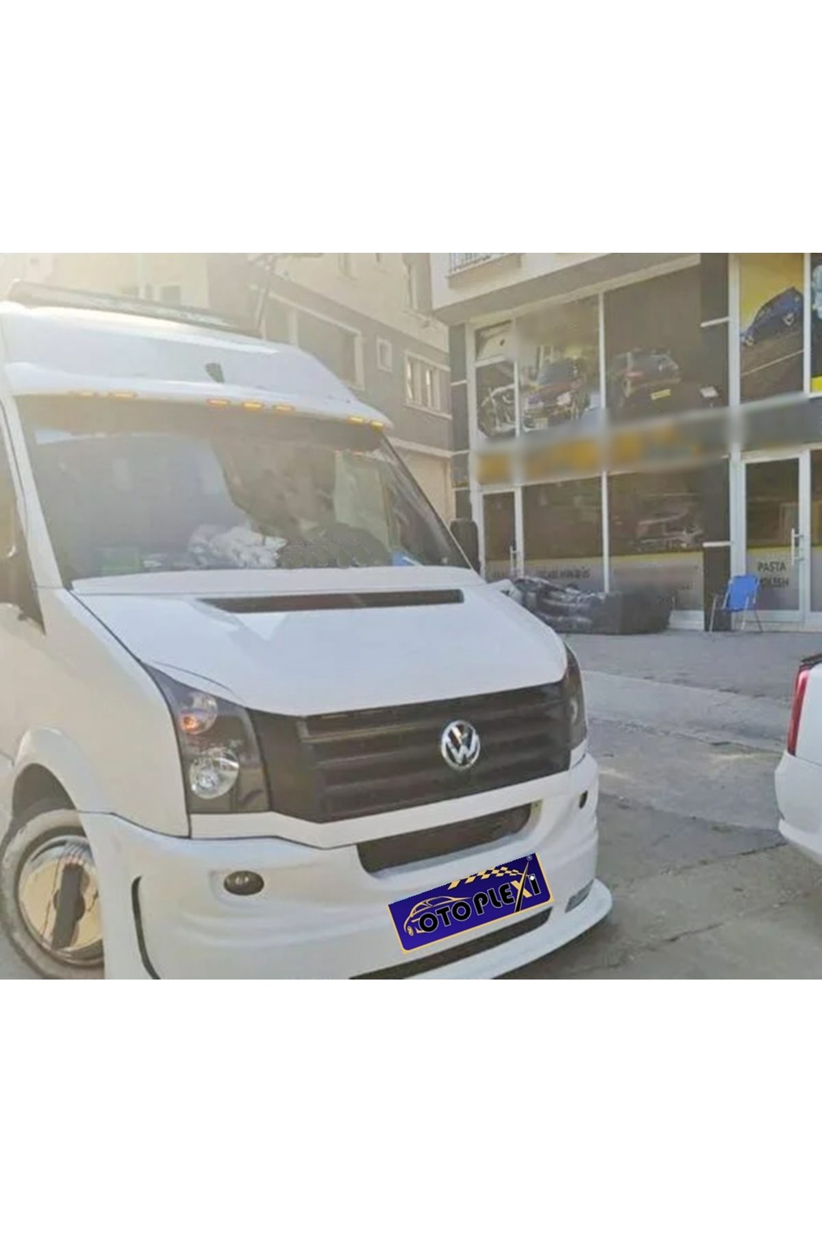 Volkswagen Crafter Silecek Gizleyici Silgeç Gizleyici Kirli Beyaz Boyalı Plastik 2007-2011