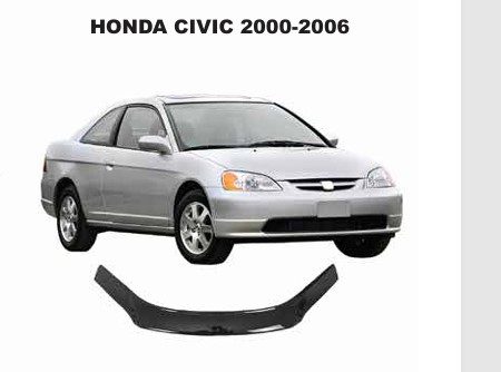 Honda Civic 2006-2012 Kaput Rüzgarlığı Plastik