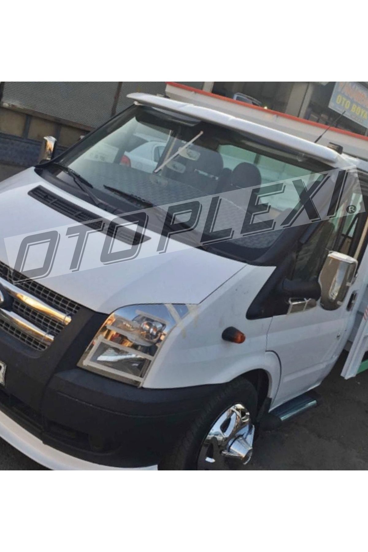 Ford Transit Ön Güneşlik Pikap Ön Şapka Ön Kep (AÇIK KASA) 2003-2014 Astarlı Boyasız