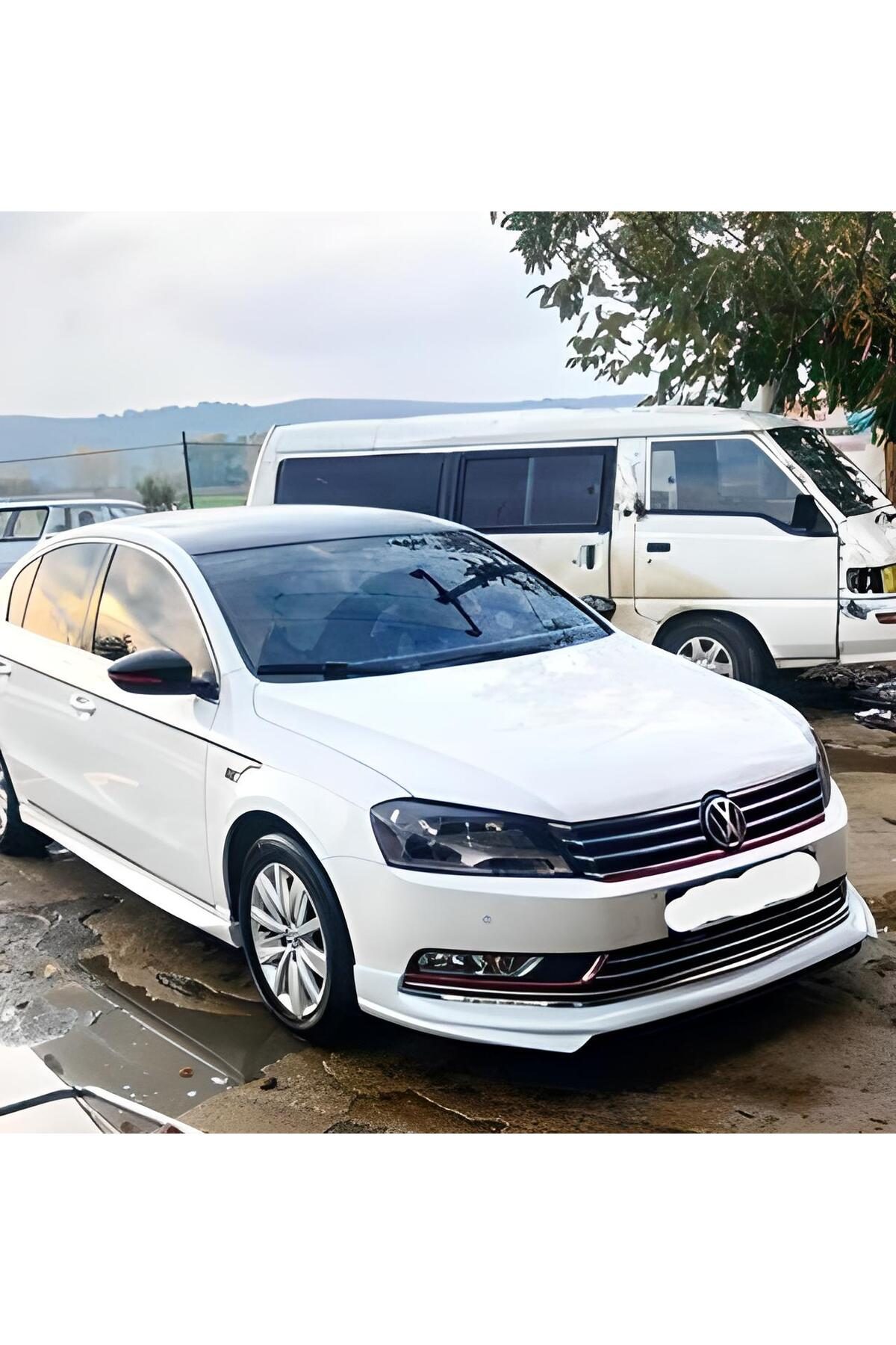 Vw Passat B7 Ön Tampon Eki Karlık Boyasız Uyumlu