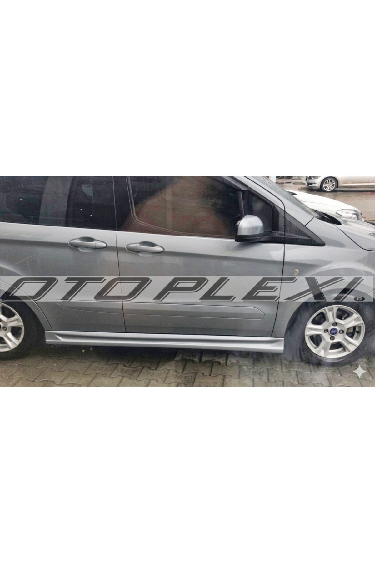 Ford Courier Yan Marşpiyel Takım Yan Ekler Marşpiyel Set Gümüş Gri Boyalı 2014-25