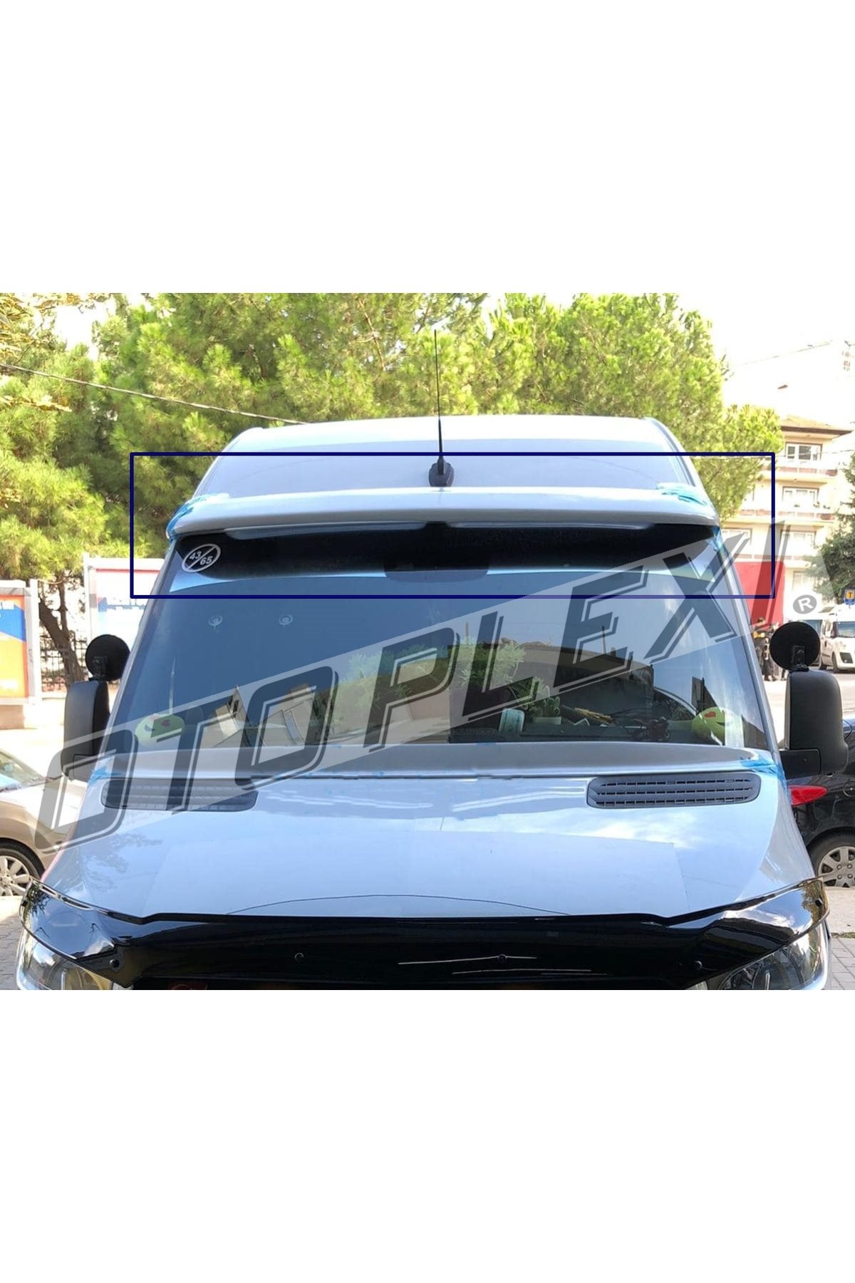 Mercedes Sprinter Ön Şapka Ön Güneşlik Ön Kep 2007-2026 Boyasız Astarlı