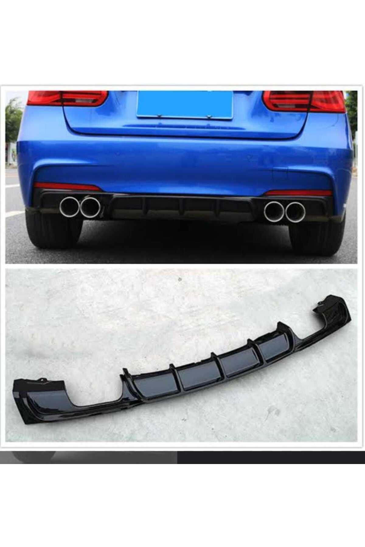 Bmw F30 M-Tech Difüzör Sağ Sol Tek Çıkış Abs Plastik