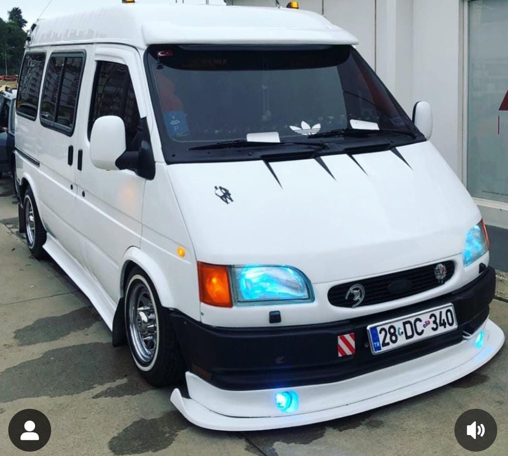 Ford Transit T15 Ön Karlık Sisli Model+ Ön Lip Flap Plastik