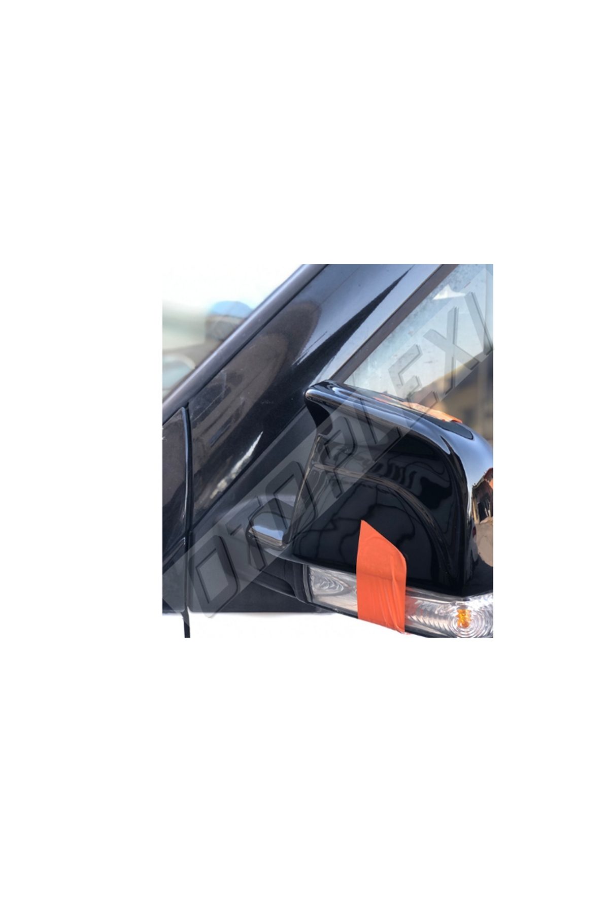 Fiat Doblo 2010-2022 Ayna Kapağı Abs Plastik Siyah