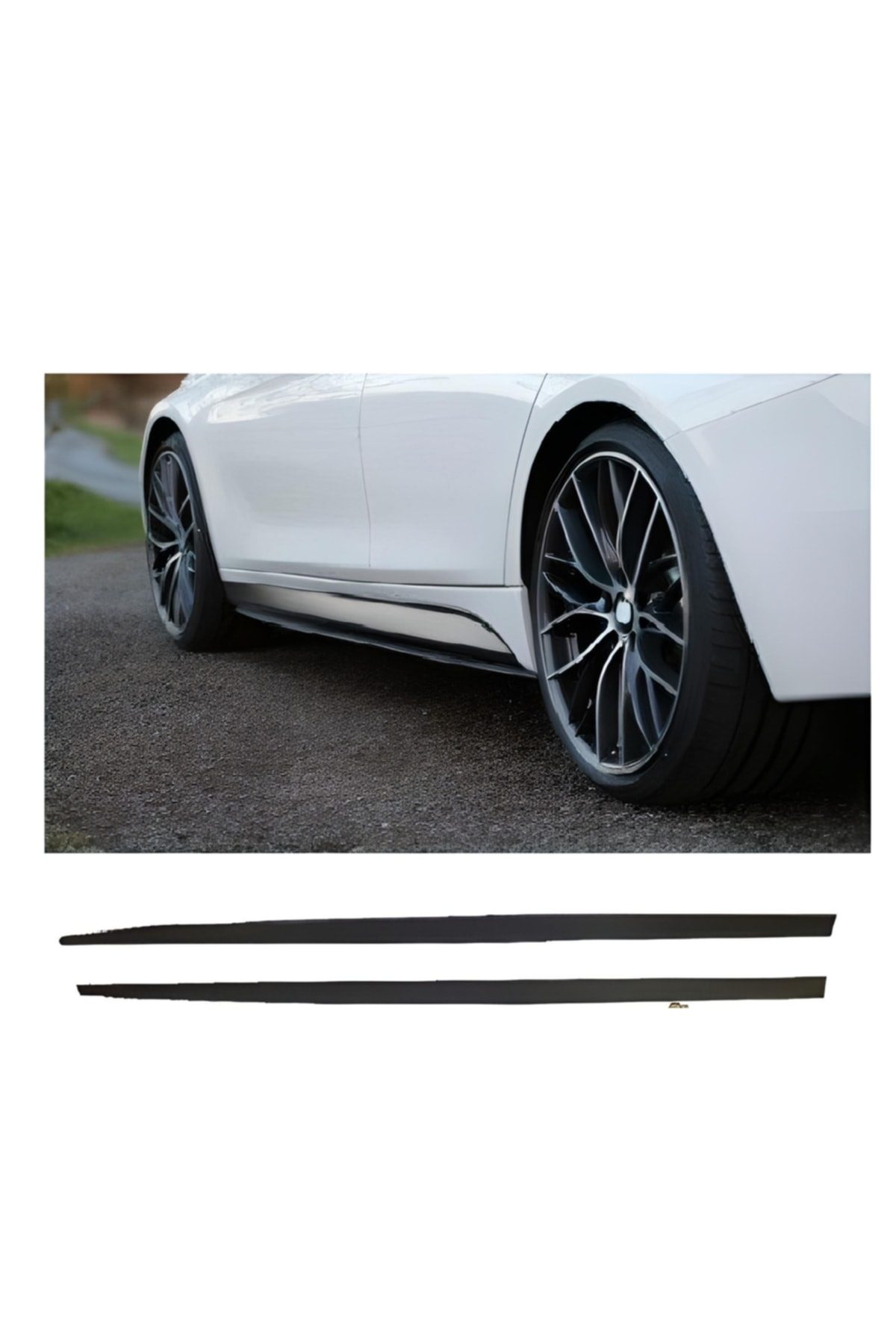 Bmw F10 Marşpiyel Lipi Plastik Siyah Flap / Lip - Plastik