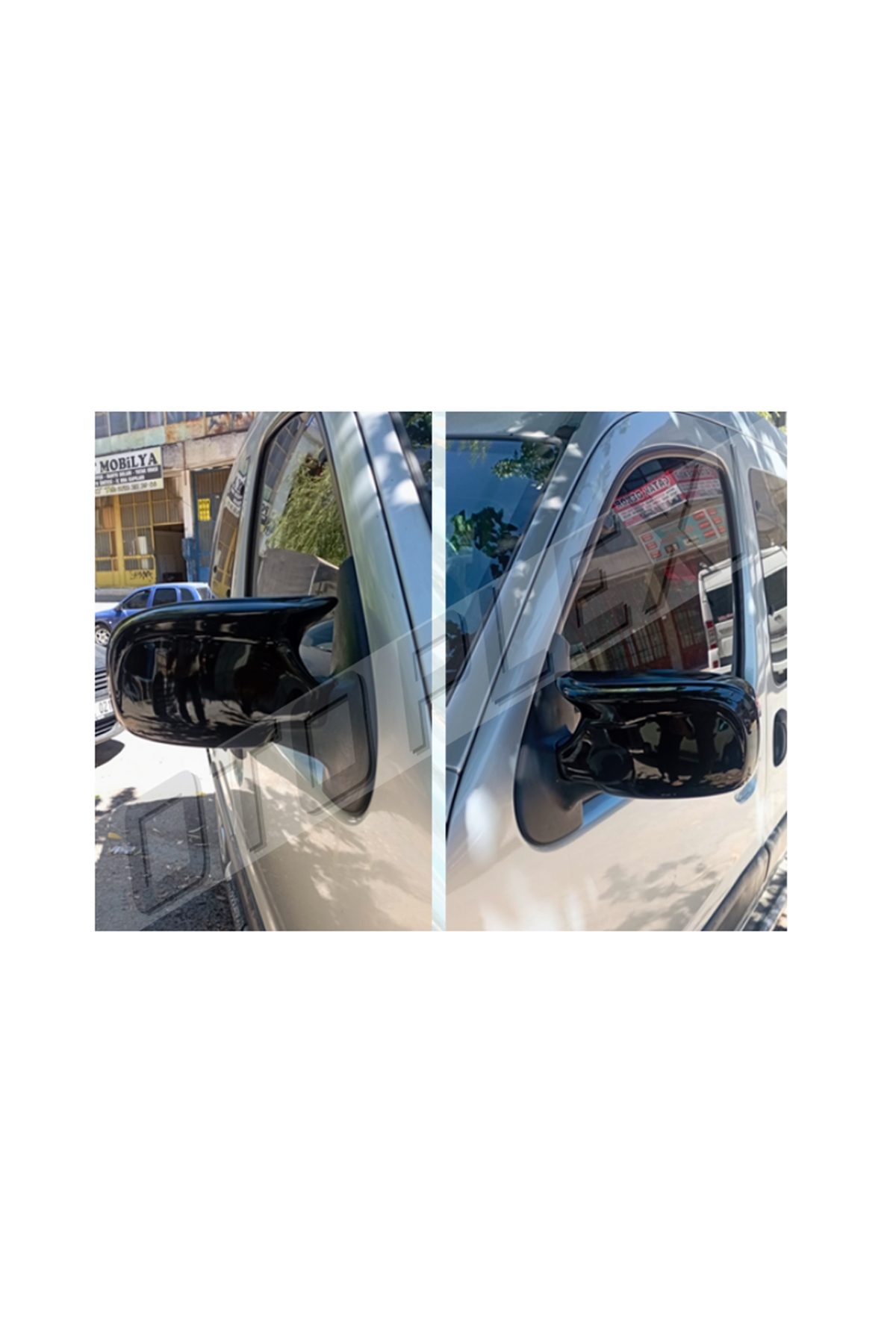 Renault Kangoo 2003-2003 Ayna Kapağı Abs Plastik Siyah
