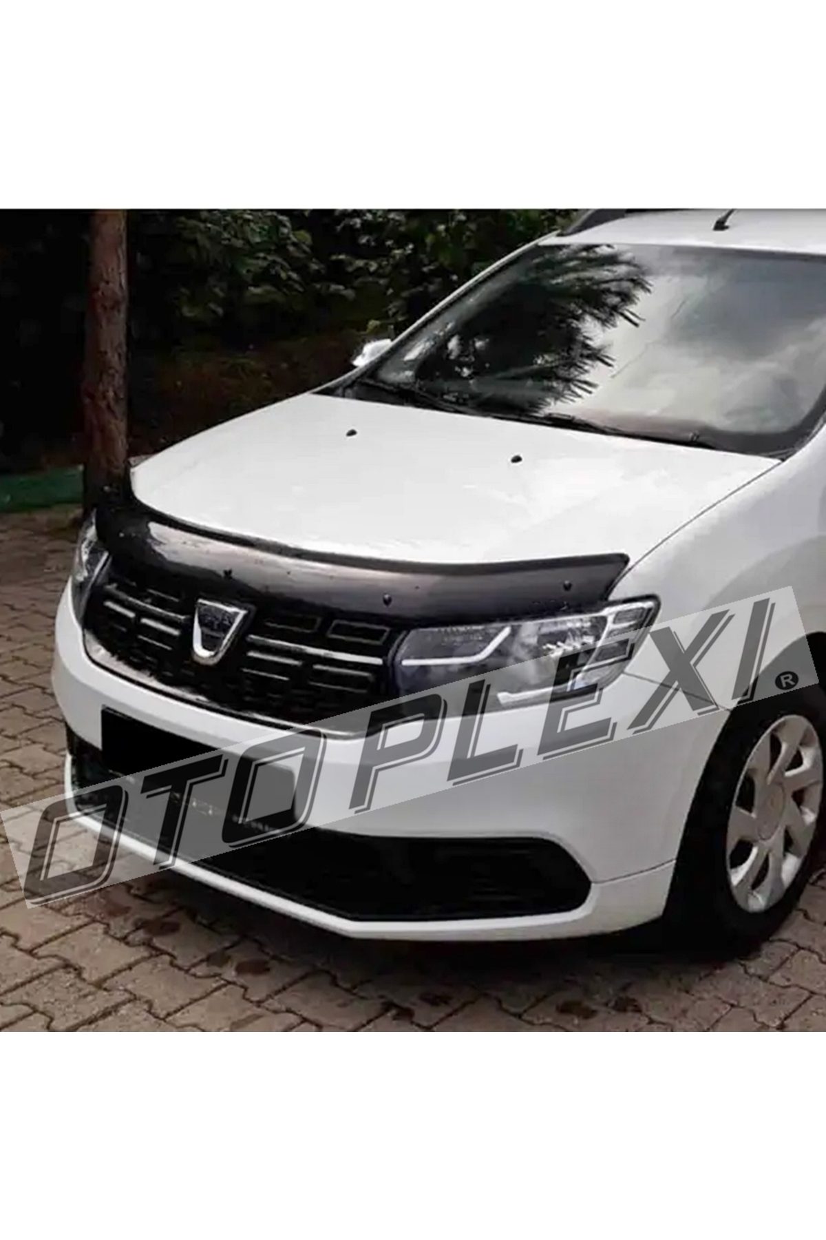 Dacia Sandero Stepway Kaput Rüzgarlığı Plexi (4MM) 2013-2019