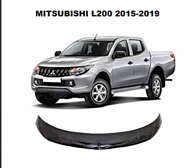 Mitsubishi L 200 L-200 2008-2015 Kaput Rüzgarlığı Plastik