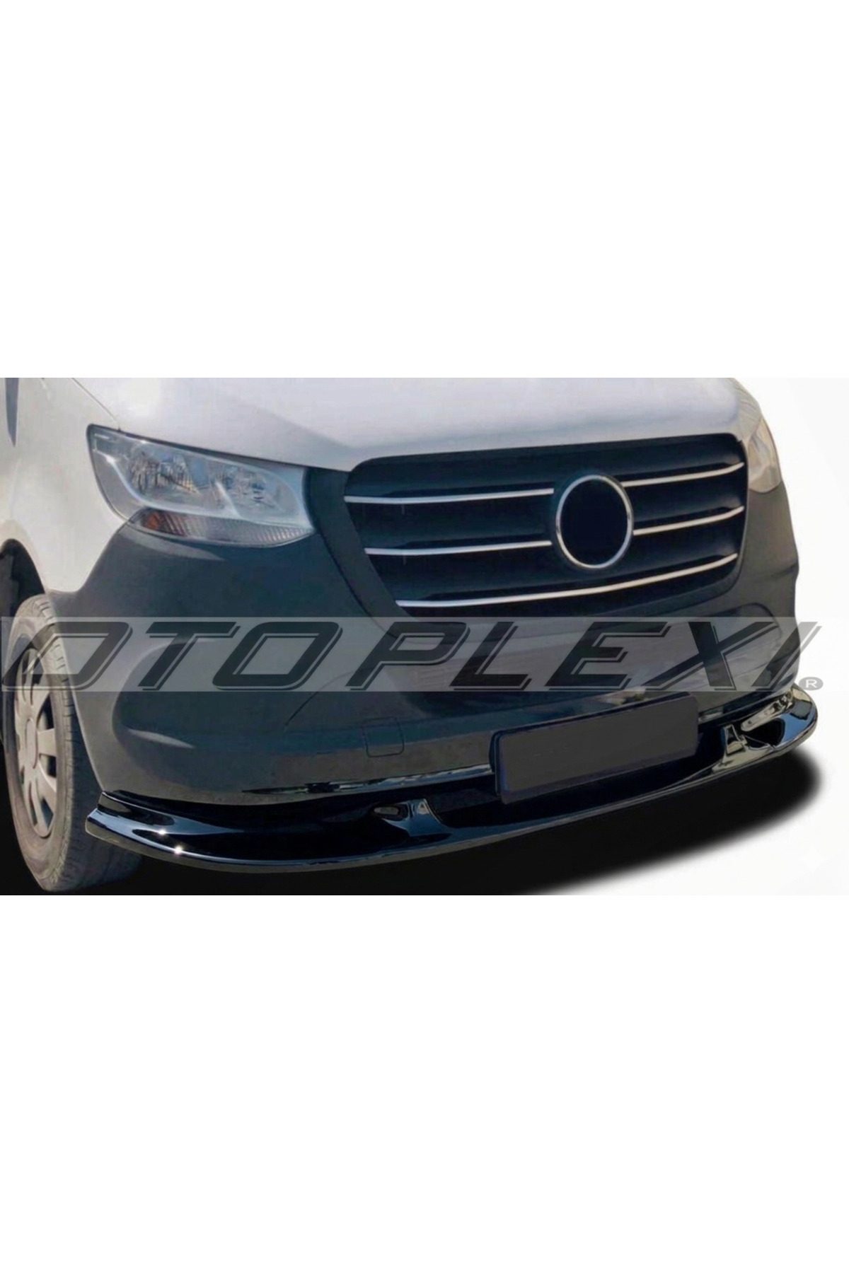Mercedes Sprinter Ön Tampon Altı Lip Ön Lip Siyah Plastik W907 2019+